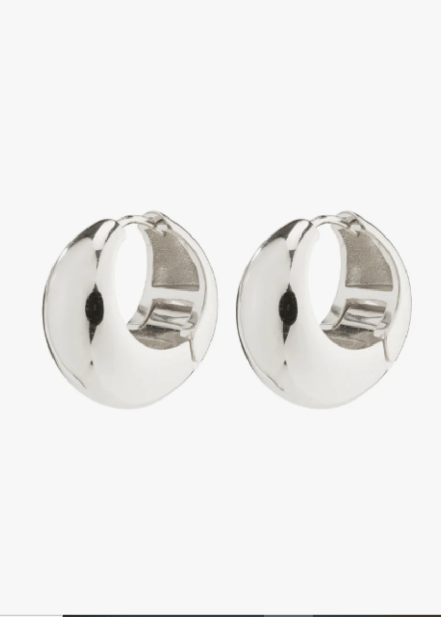 Boucles D'oreilles Anneaux Chunky Ioanna Pilgrim (Or ou Argent) - Ex - voto