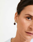 Boucles d'Oreilles avec Billes Still Pilgrim (Or et Brun ou Argent et Jaune) - Ex-voto
