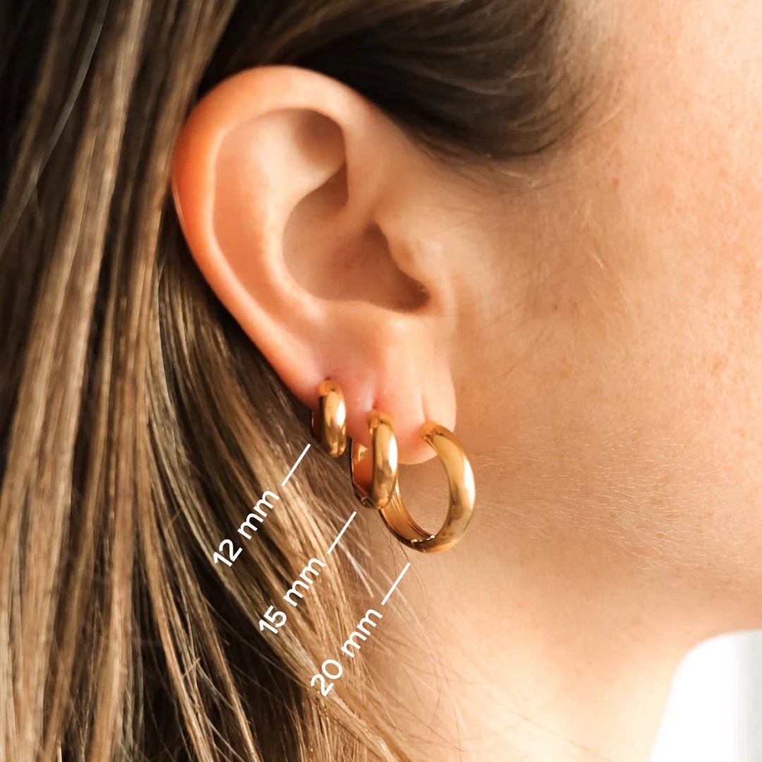 Boucles d'oreilles Cercio 15mm Horace - Ex-voto