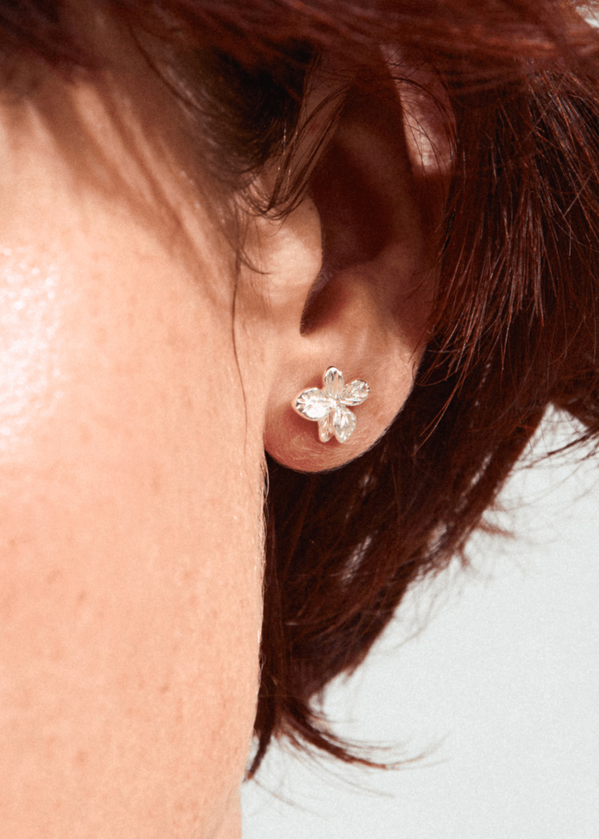 Boucles d&#39;Oreilles Charmaine Pilgrim (Or ou Argent) - Ex - voto
