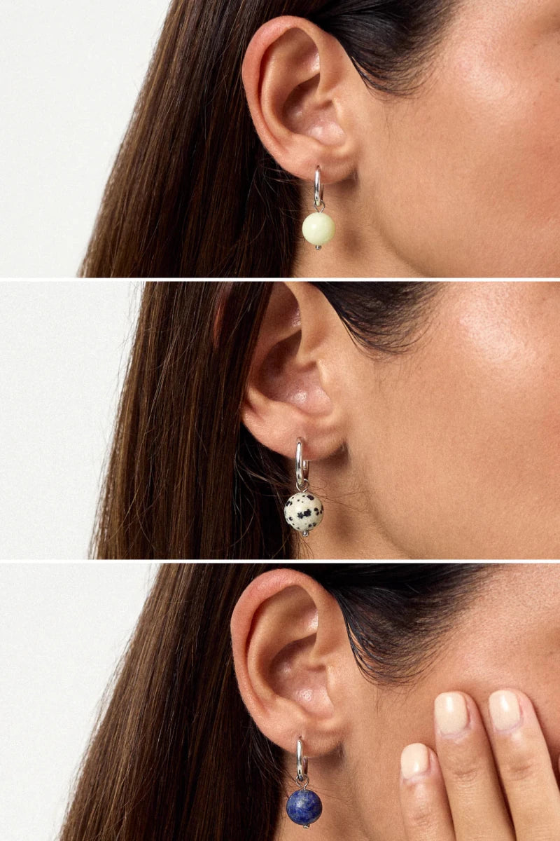 Boucles d'oreilles Cléo Twenty Compass (Or ou Argent) - Ex - voto