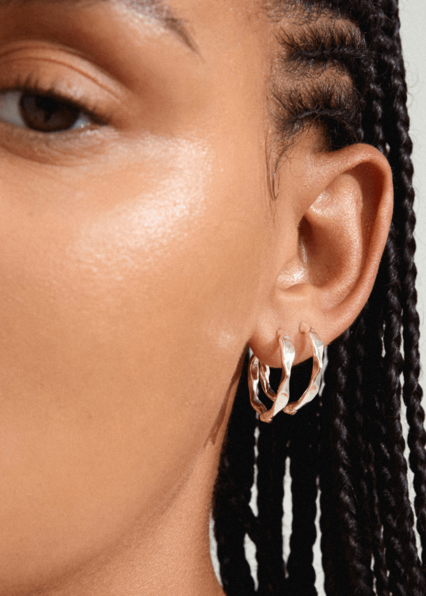 Boucles d'oreilles Dawn Pilgrim (Or ou Argent) - Ex - voto