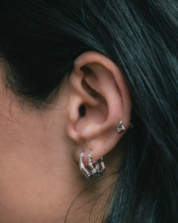 Boucles d'Oreilles Drip Marmo - Ex - voto