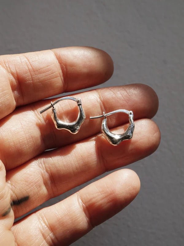 Boucles d'Oreilles Drip Marmo - Ex - voto