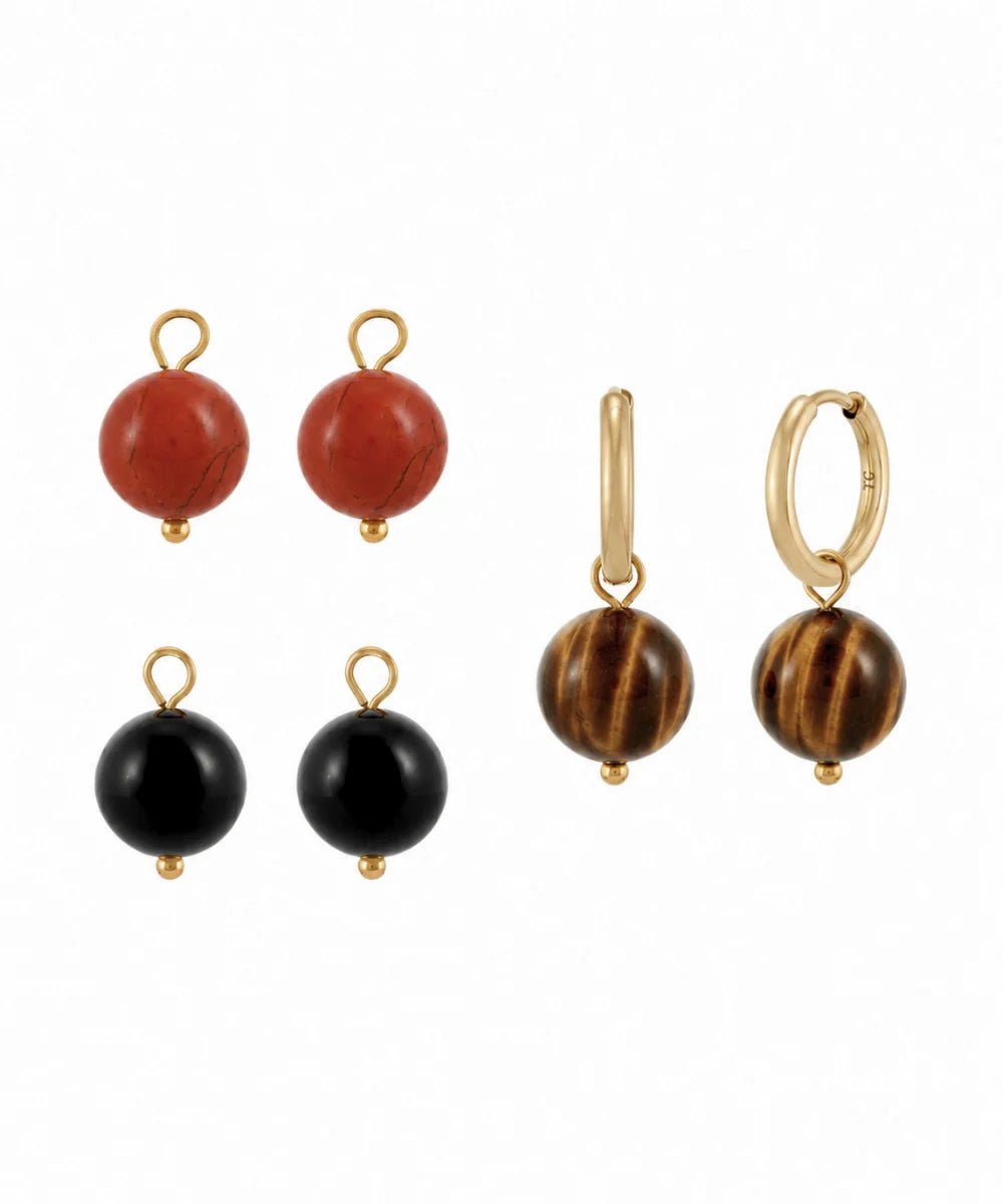 Boucles d'oreilles Éléments Twenty Compass (Or ou Argent) - Ex-voto