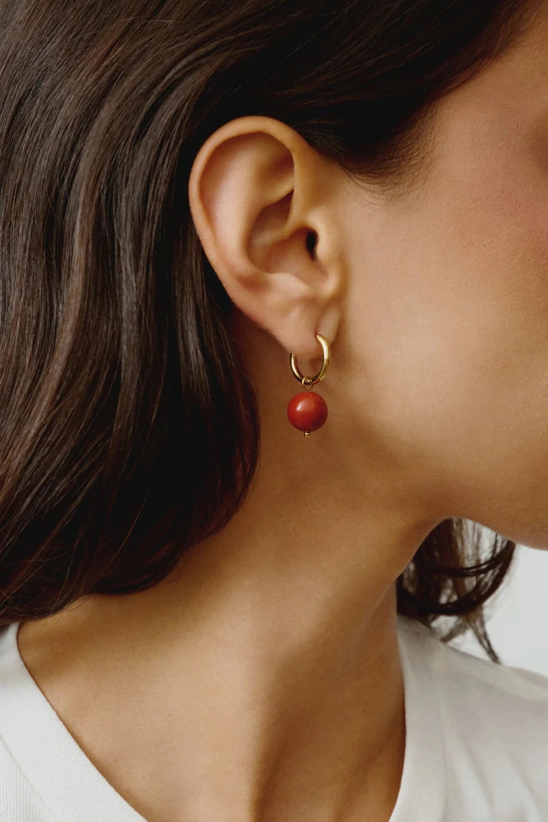 Boucles d'oreilles Éléments Twenty Compass (Or ou Argent) - Ex-voto