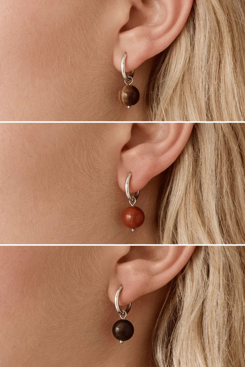 Boucles d'oreilles Éléments Twenty Compass (Or ou Argent) - Ex-voto