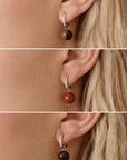 Boucles d'oreilles Éléments Twenty Compass (Or ou Argent) - Ex-voto