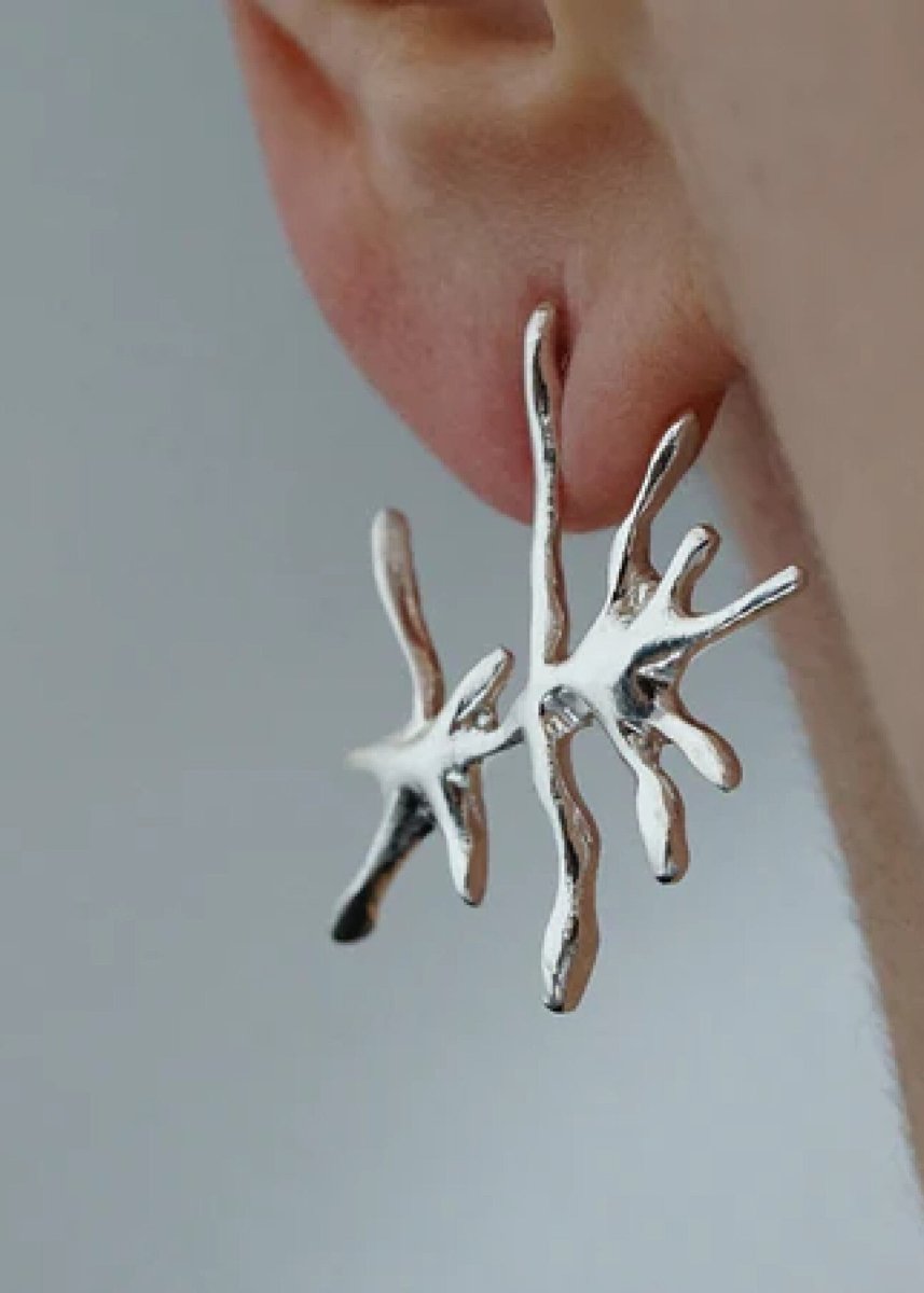 Boucles d'Oreilles Émoi Marmo - Ex - voto