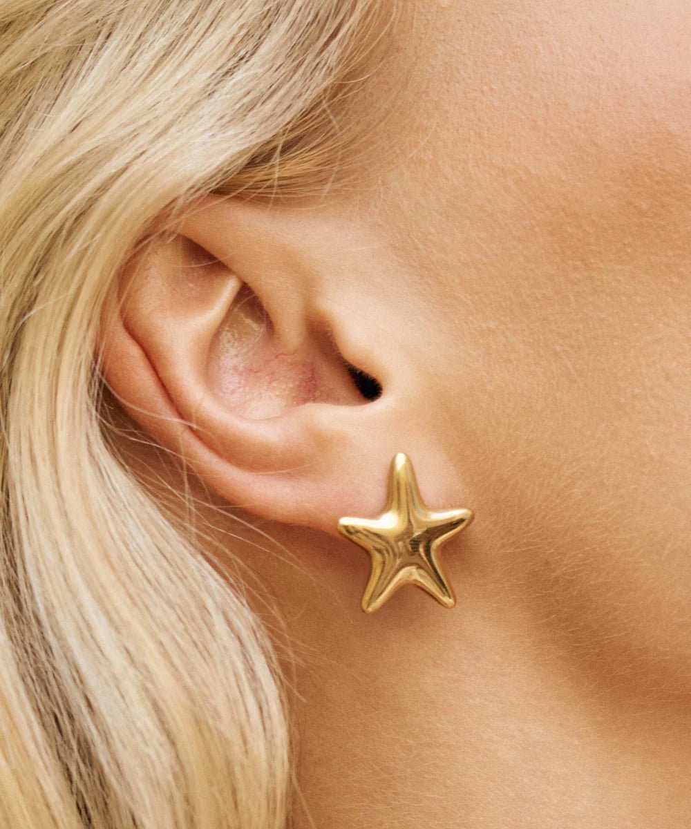 Boucles d'oreilles Étoile Twenty Compass - Ex - voto