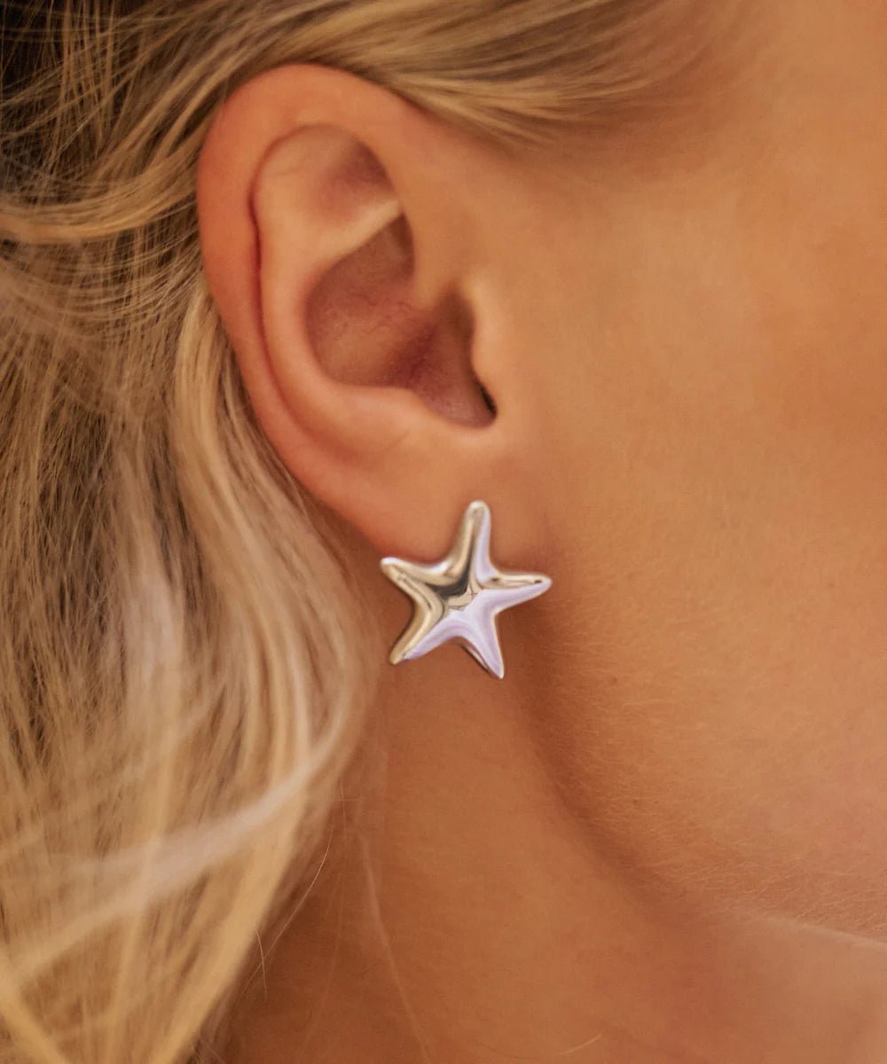 Boucles d'oreilles Étoile Twenty Compass - Ex - voto