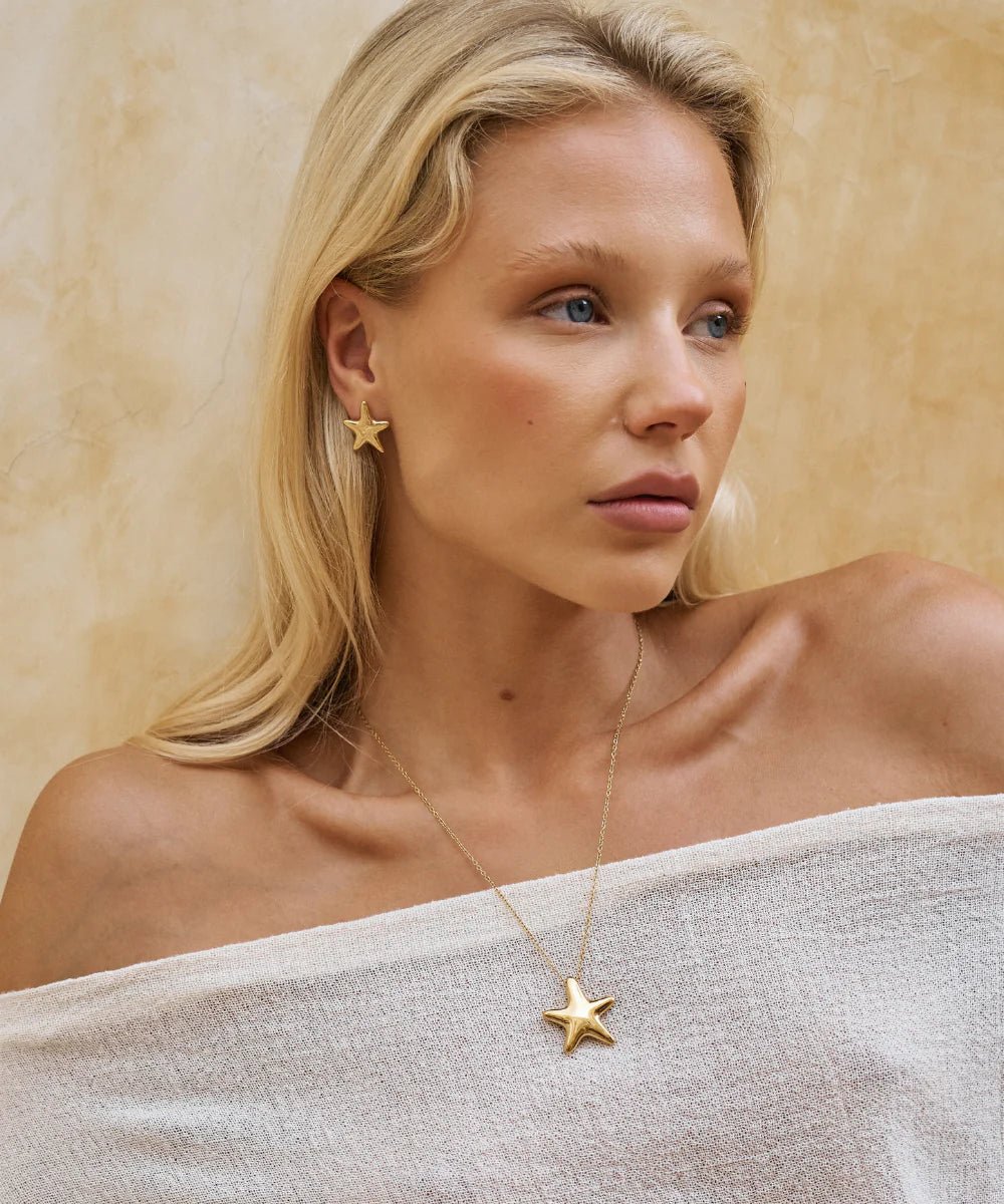 Boucles d'oreilles Étoile Twenty Compass - Ex - voto
