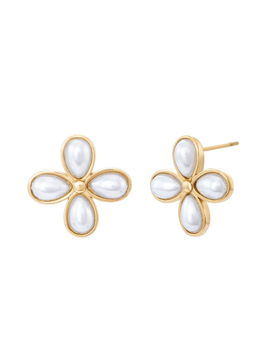 Boucles d'oreilles Fleur 20 Compass - Ex - voto