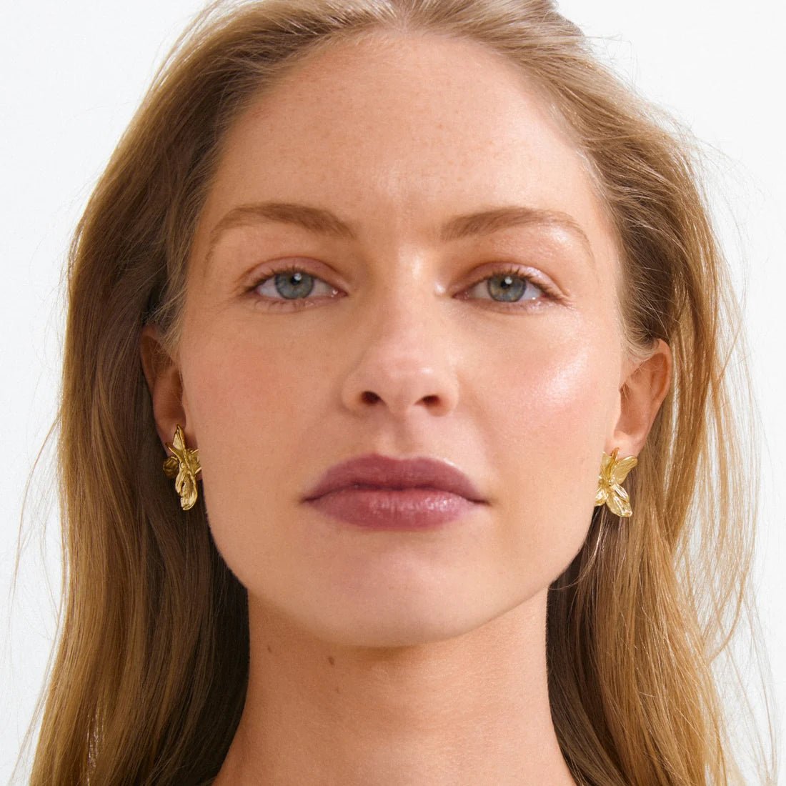 Boucles d'Oreilles Grandes Fleurs Trace Pilgrim - Ex-voto