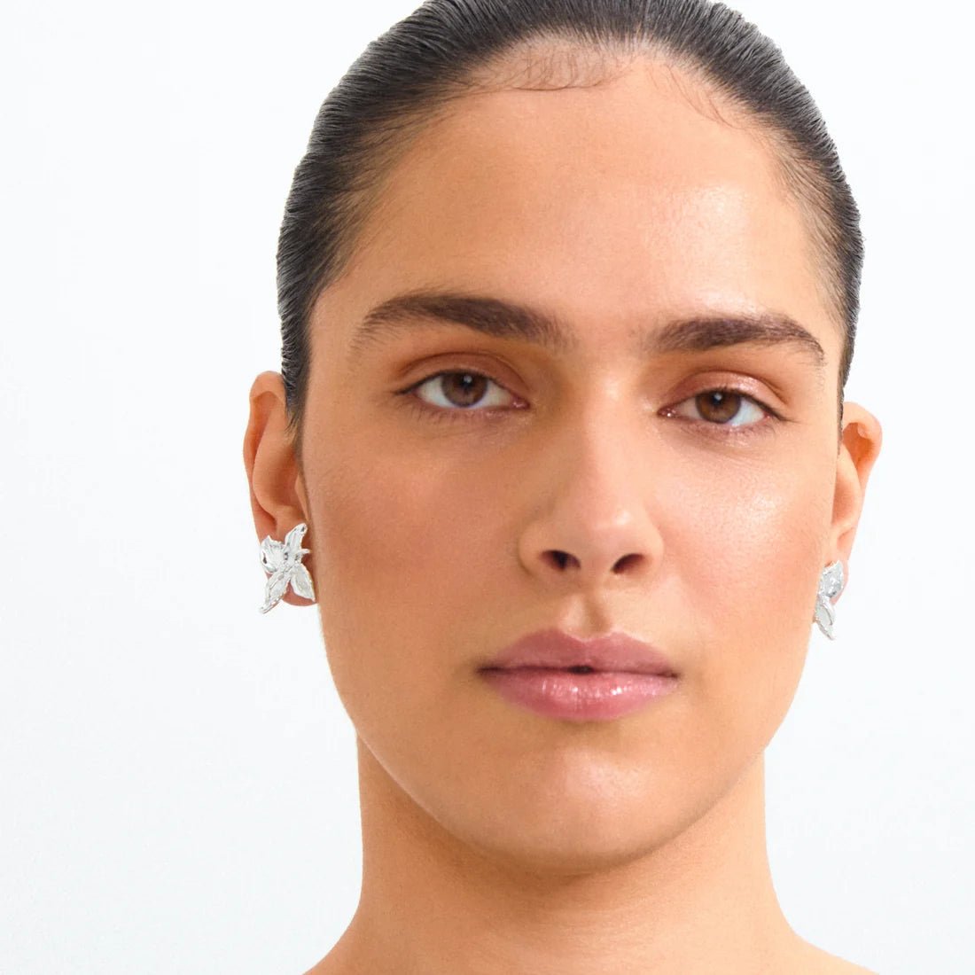 Boucles d'Oreilles Grandes Fleurs Trace Pilgrim - Ex-voto