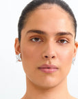 Boucles d'Oreilles Grandes Fleurs Trace Pilgrim - Ex-voto