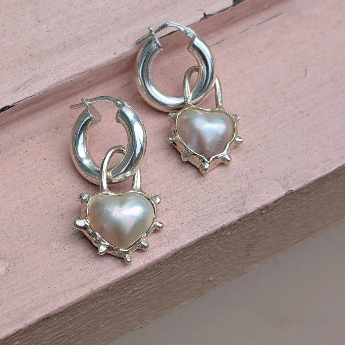 Boucles d'Oreilles Heart Drops Melrai - Ex - voto