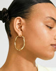 Boucles D'Oreilles Larkin Pilgrim (Or ou Argent) - Ex - voto