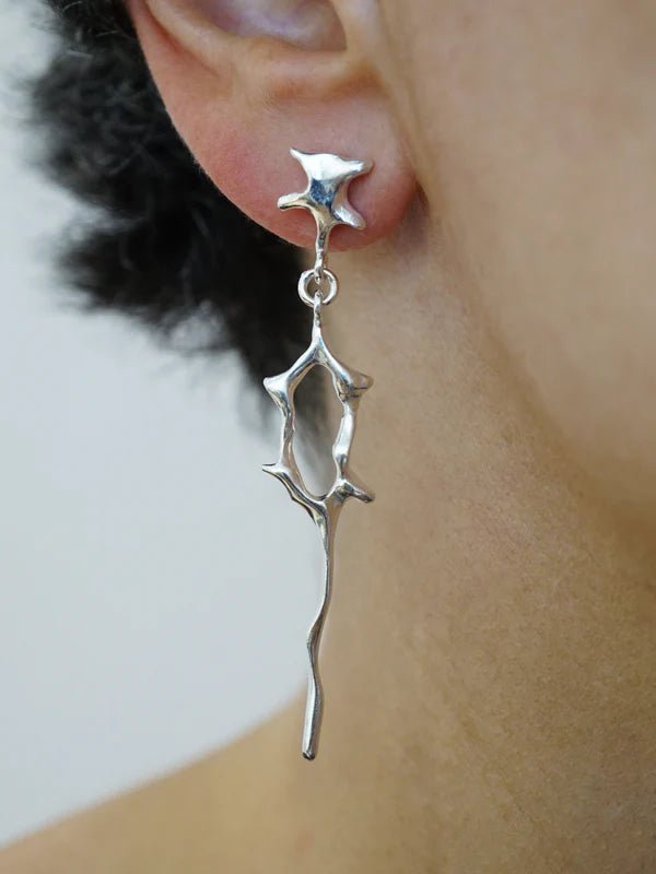 Boucles d'oreilles Leftovers Marmo - Ex - voto