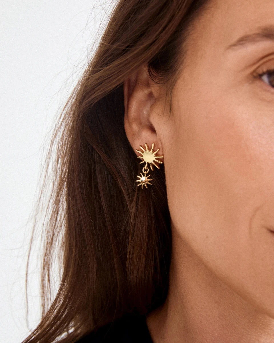 Boucles d'oreilles Lyricus Pilgrim (Or ou Argent) - Ex - voto