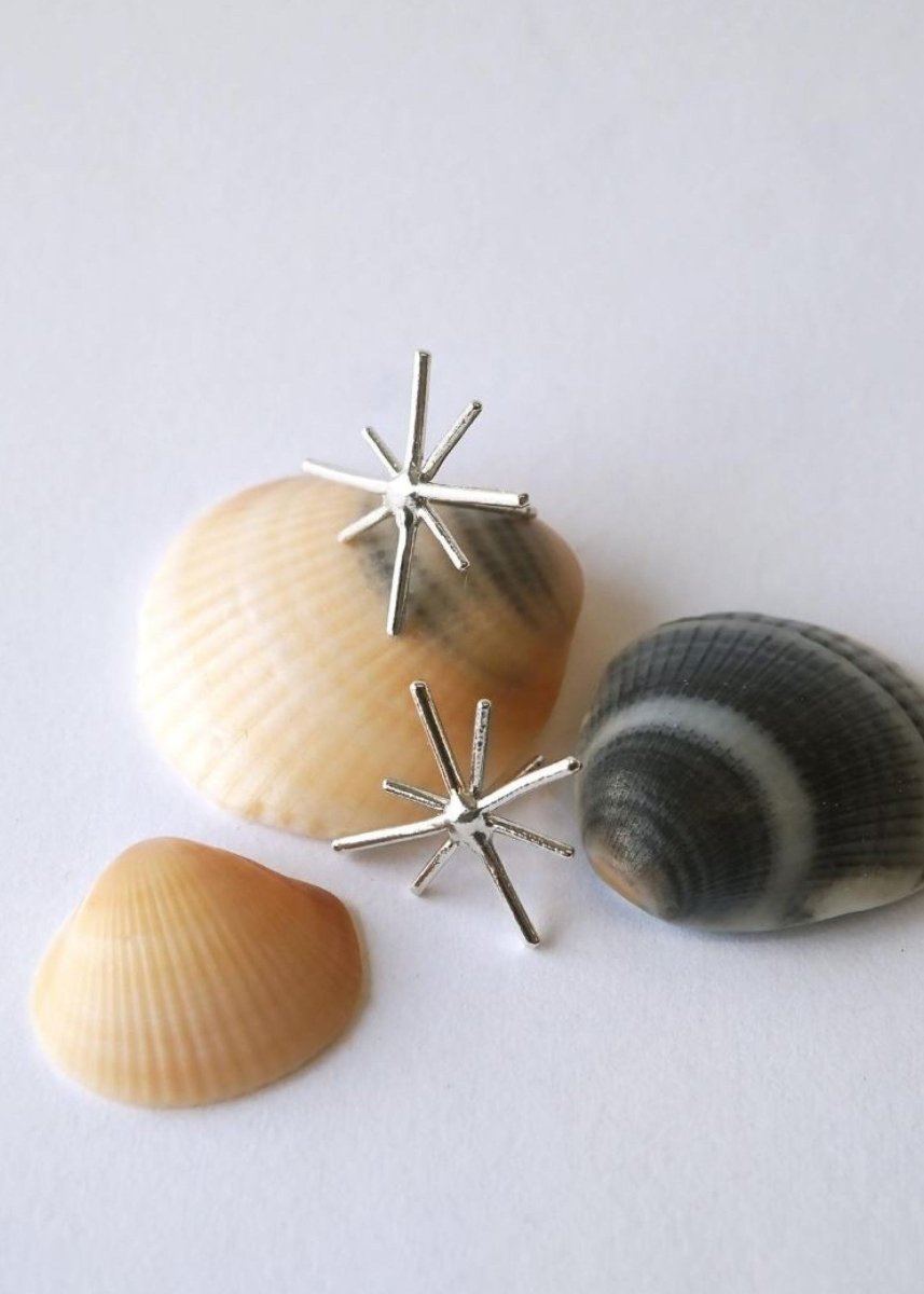 Boucles d'oreilles Mini Stars Argent Marmo - Ex - voto