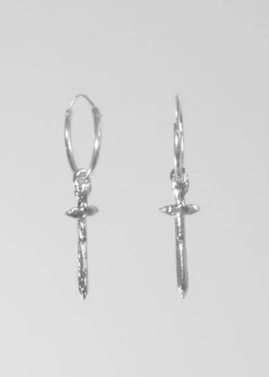 Boucles d&#39;Oreilles Mini Sword Bilak - Ex - voto