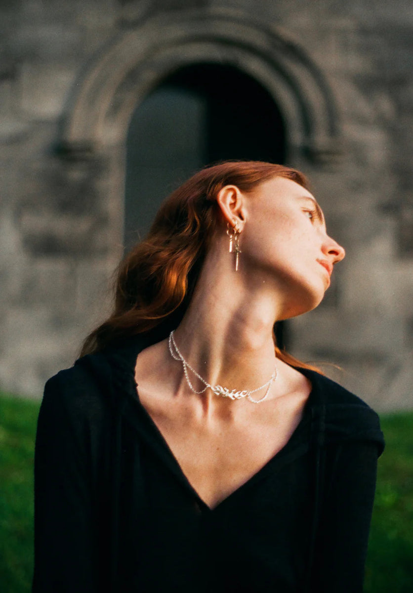 Boucles d&#39;Oreilles Mini Sword Bilak - Ex - voto