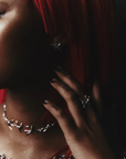 Boucles d'oreilles Move Out Marmo - Ex - voto