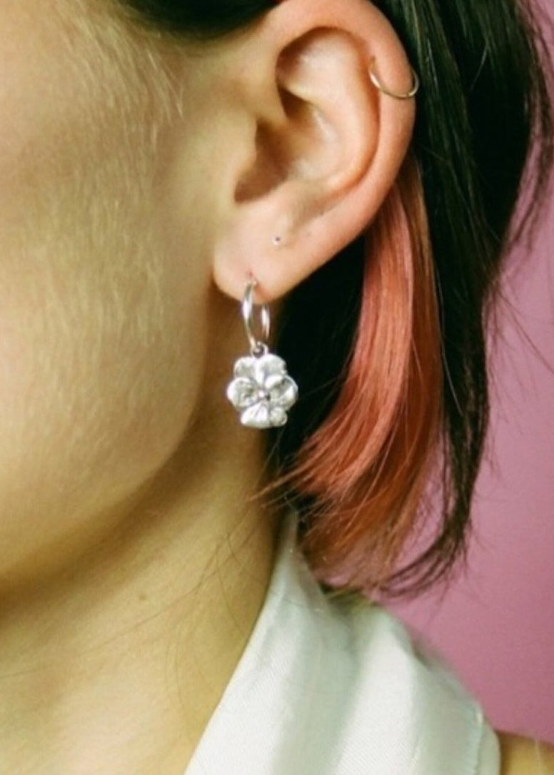 Boucles d'Oreilles Pansy Bilak - Ex - voto