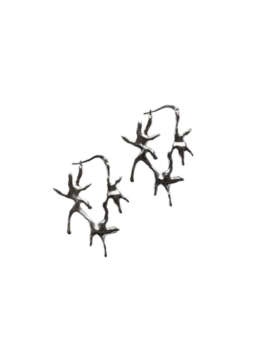 Boucles d'oreilles Pas Game Marmo - Ex - voto