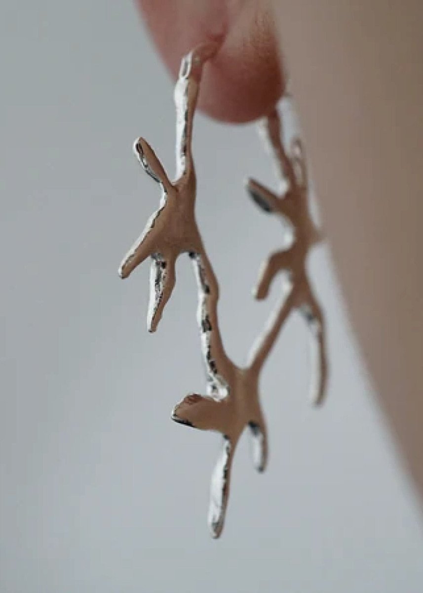 Boucles d'oreilles Pas Game Marmo - Ex - voto