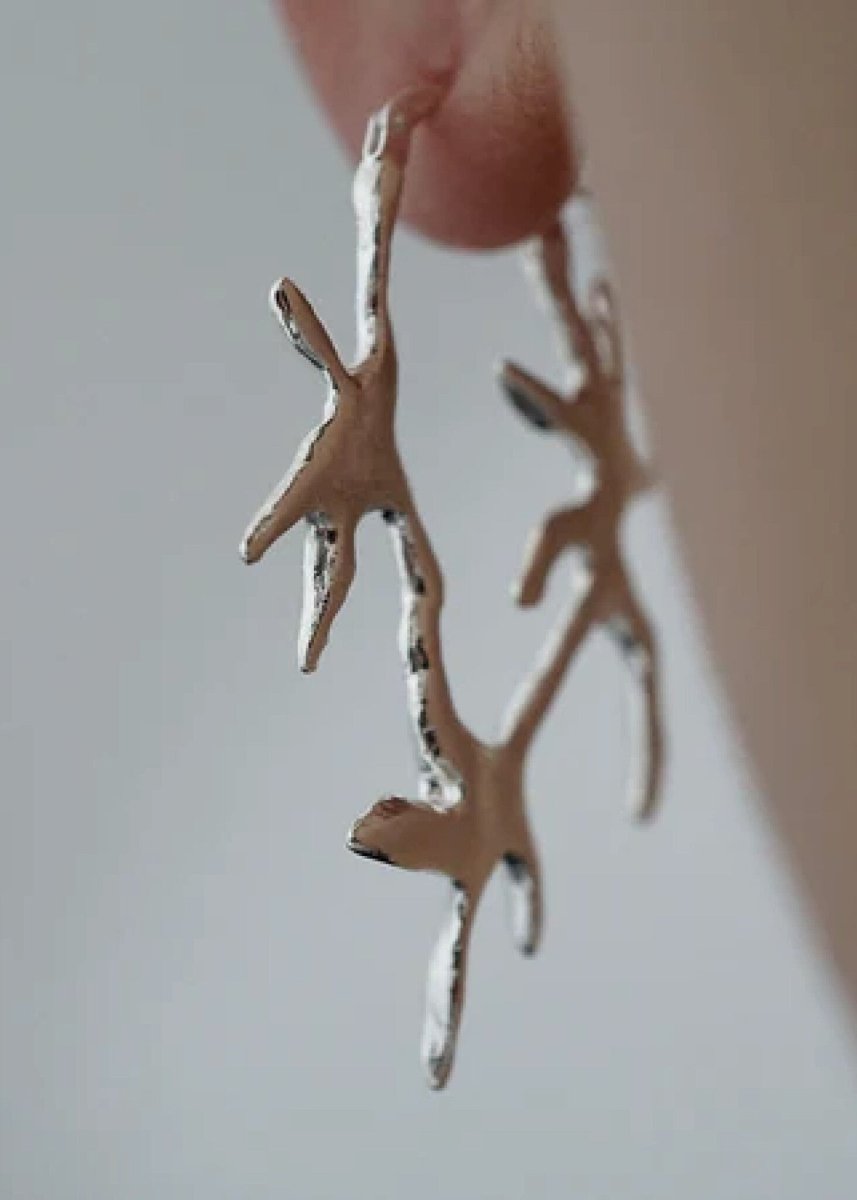 Boucles d'oreilles Pas Game Marmo - Ex - voto