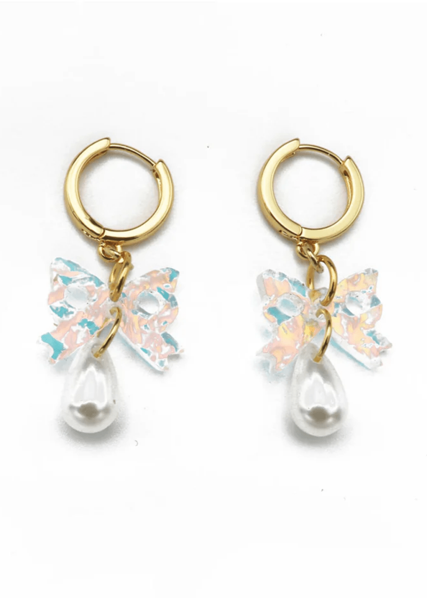 Boucles d'Oreilles Perle et Boucle Dconstruct SOLDE - Vente finale - Ex - voto