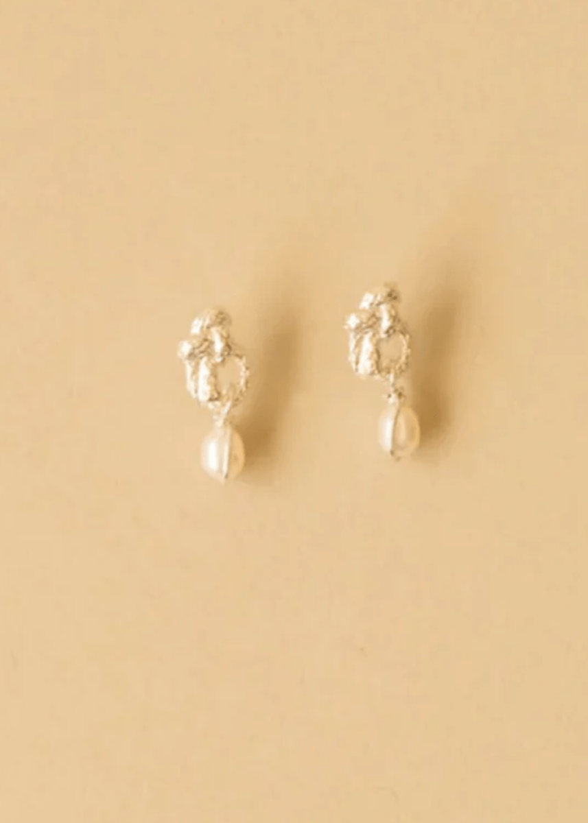 Boucles d'oreilles Petites Bouées Argent La Manufacture - Ex - voto
