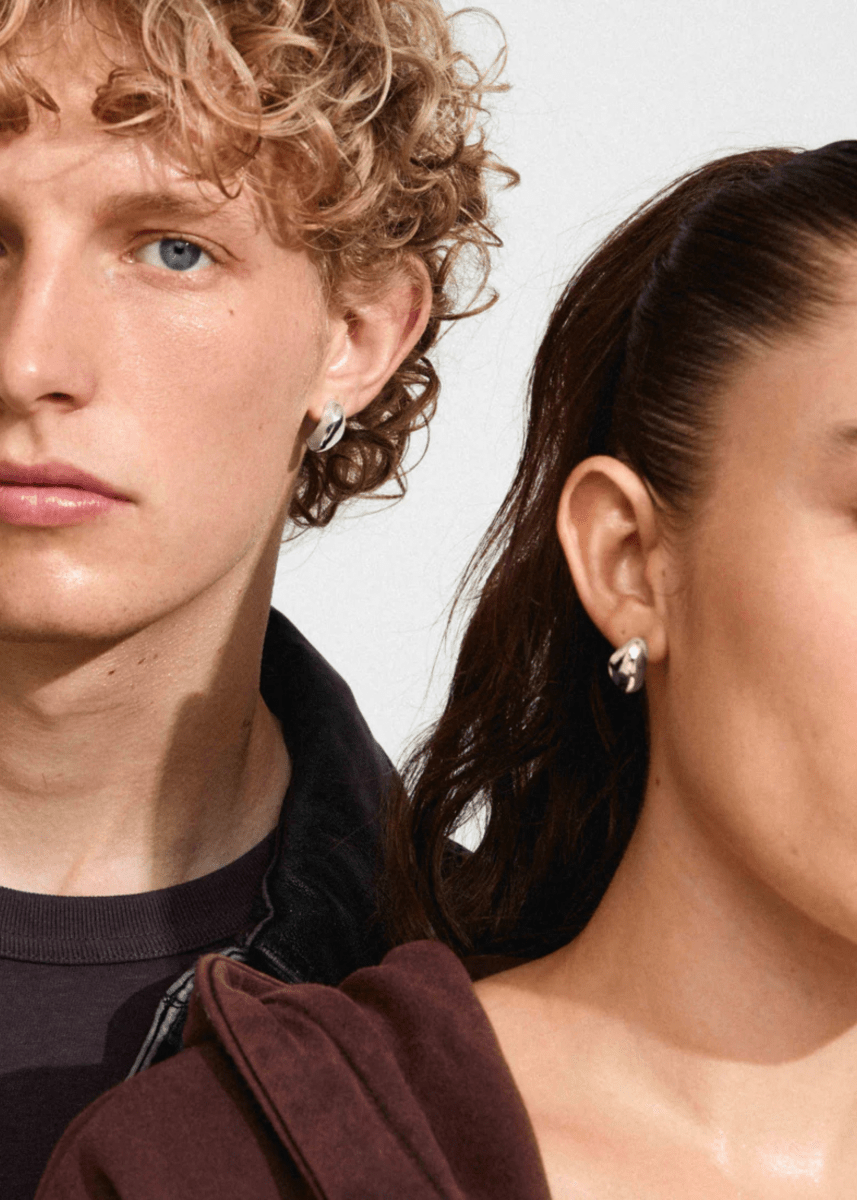 Boucles d&#39;Oreilles Petites Dune Pilgrim (Or ou Argent) - Ex - voto