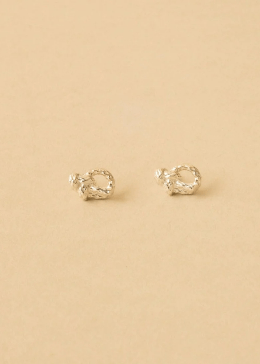 Boucles d'oreilles Petits Noeuds Argent La Manufacture - Ex - voto