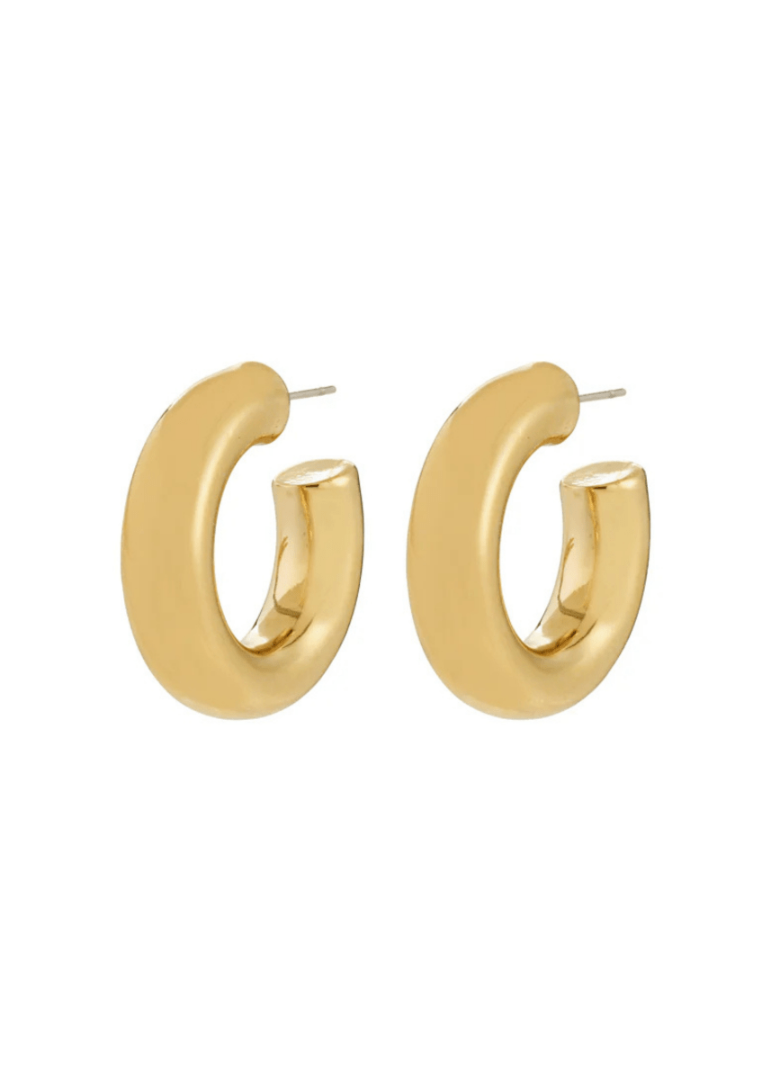 Boucles d'oreilles Phase Moyens Anneaux Pilgrim (Or ou Argent) - Ex - voto