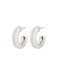 Boucles d'Oreilles Phase Petits Anneaux Pilgrim (Or ou Argent) - Ex - voto