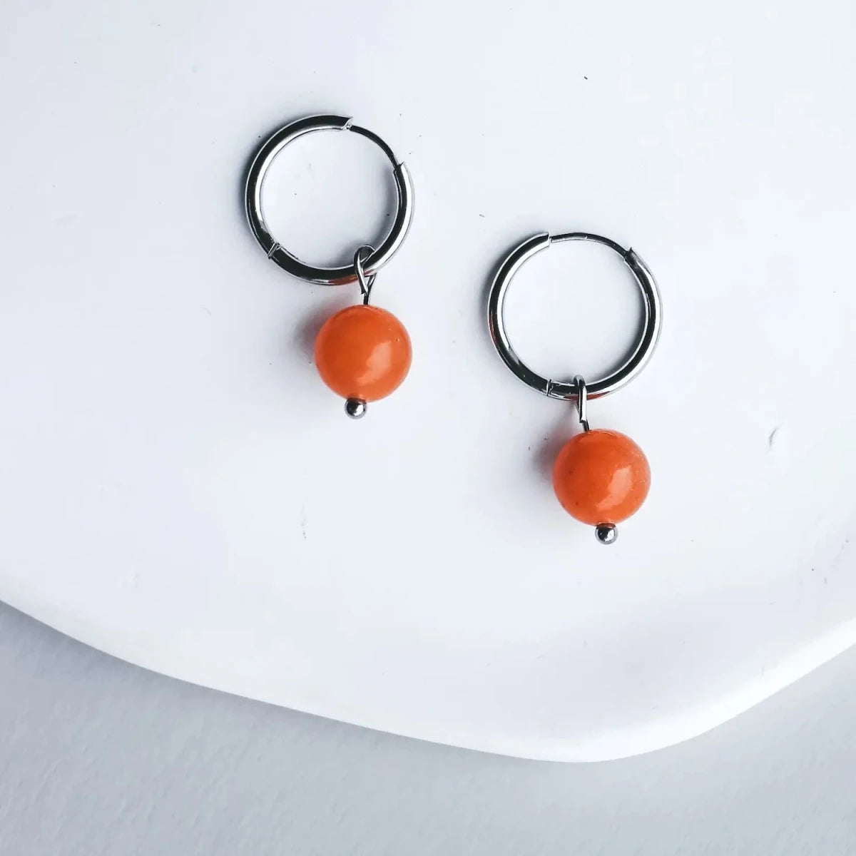 Boucles d'oreilles Roca Orange Horace - Ex-voto