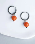 Boucles d'oreilles Roca Orange Horace - Ex-voto
