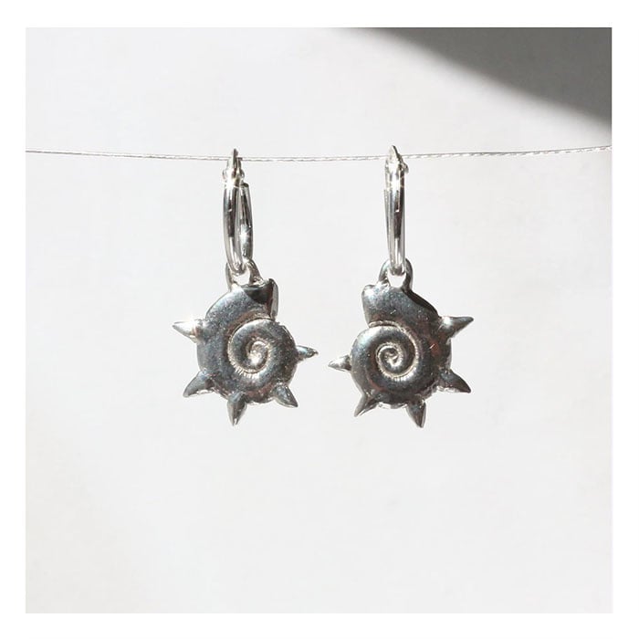 Boucles d&#39;oreilles Shell Bilak - Ex - voto