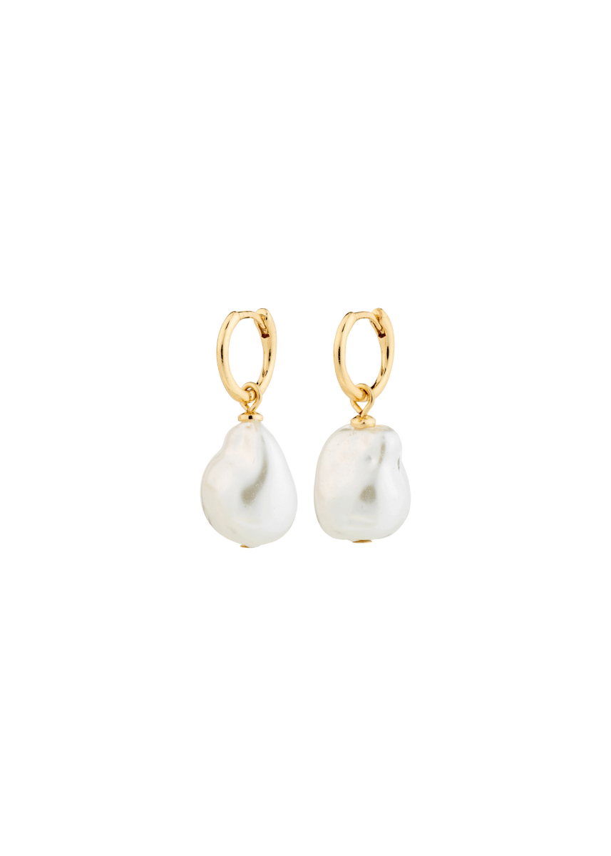 Boucles D'oreilles Sky Perle Pilgrim (Or ou Argent) - Ex - voto