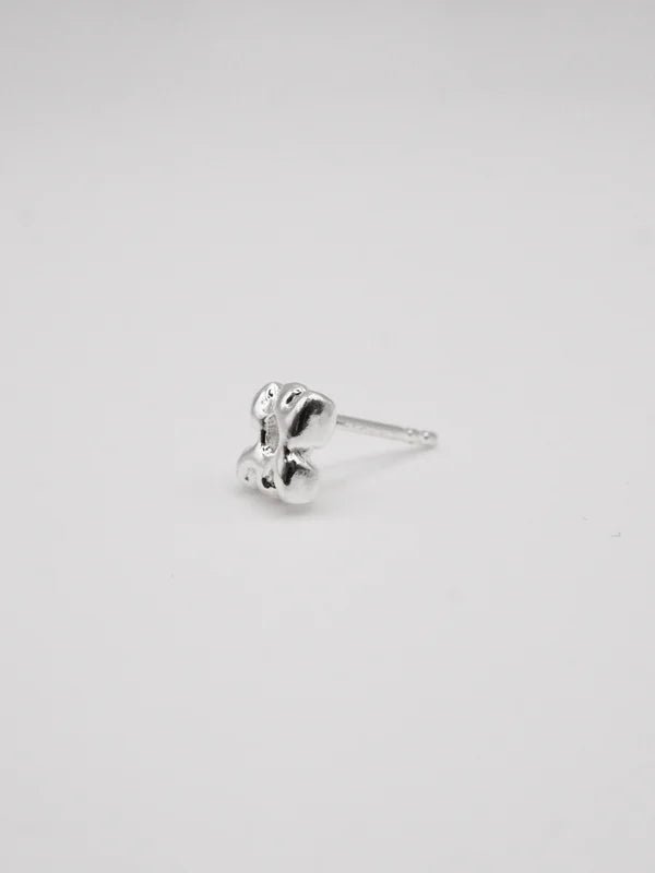 Boucles d&#39;Oreilles Studs Floral Marmo x Zephyr (Paire) - Ex - voto