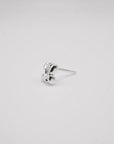 Boucles d'Oreilles Studs Floral Marmo x Zephyr (Paire) - Ex - voto