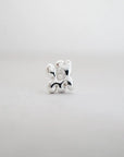 Boucles d'Oreilles Studs Floral Marmo x Zephyr (Paire) - Ex - voto