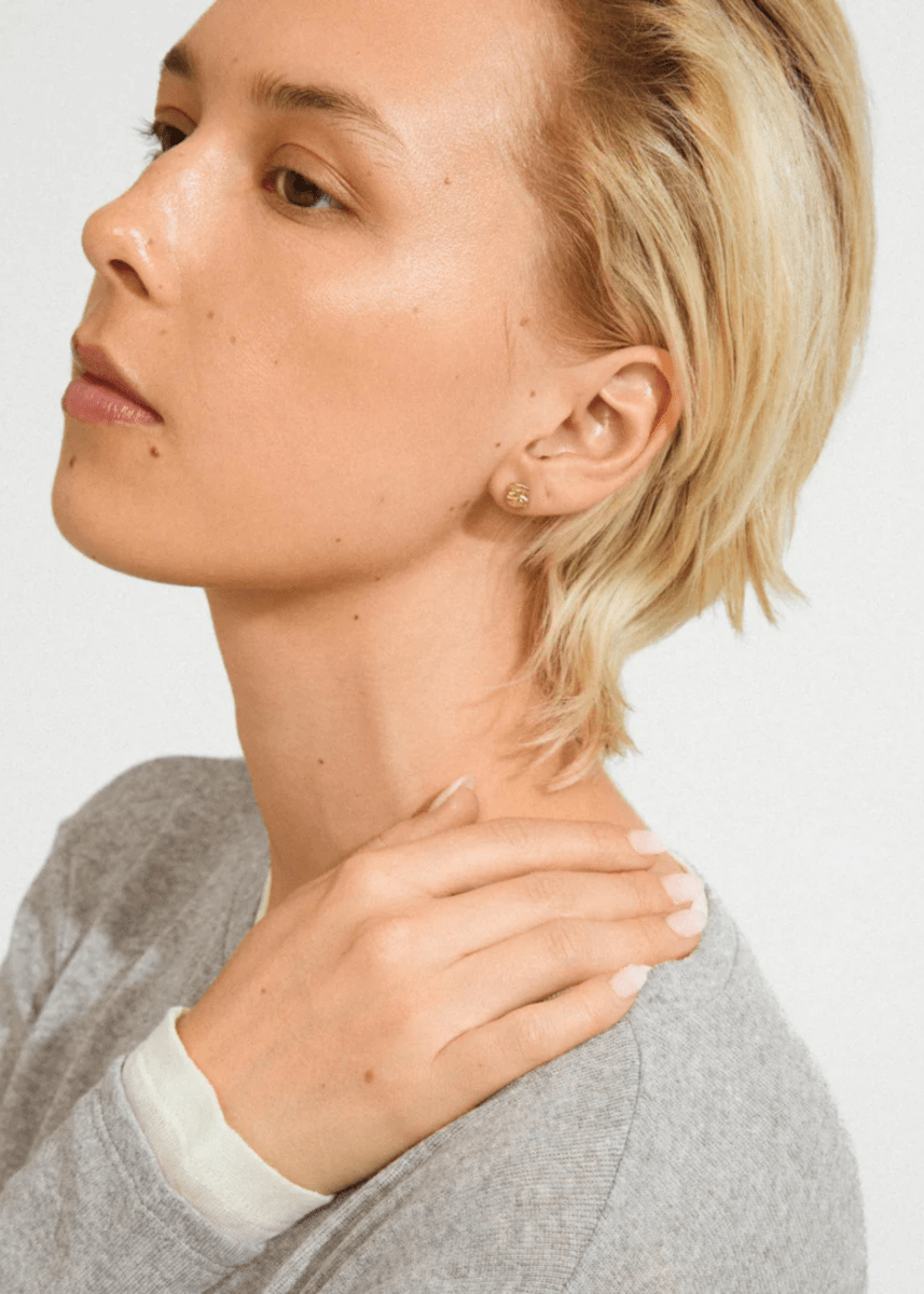 Boucles d&#39;Oreilles Studs Sense Pilgrim (Or ou Argent) - Ex - voto