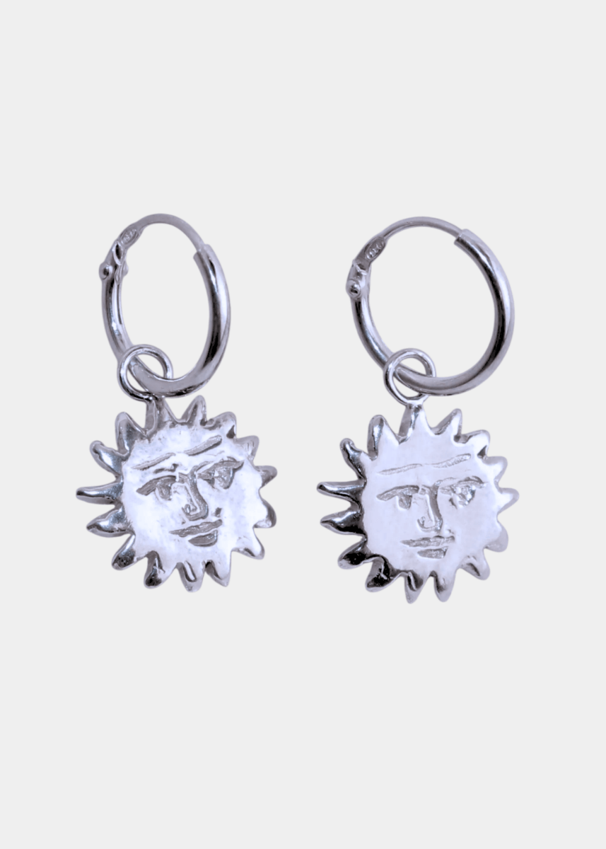 Boucles d'oreilles Sun Hoops Bilak - Ex - voto