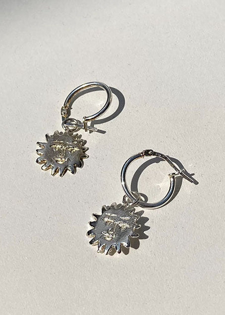 Boucles d'oreilles Sun Hoops Bilak - Ex - voto