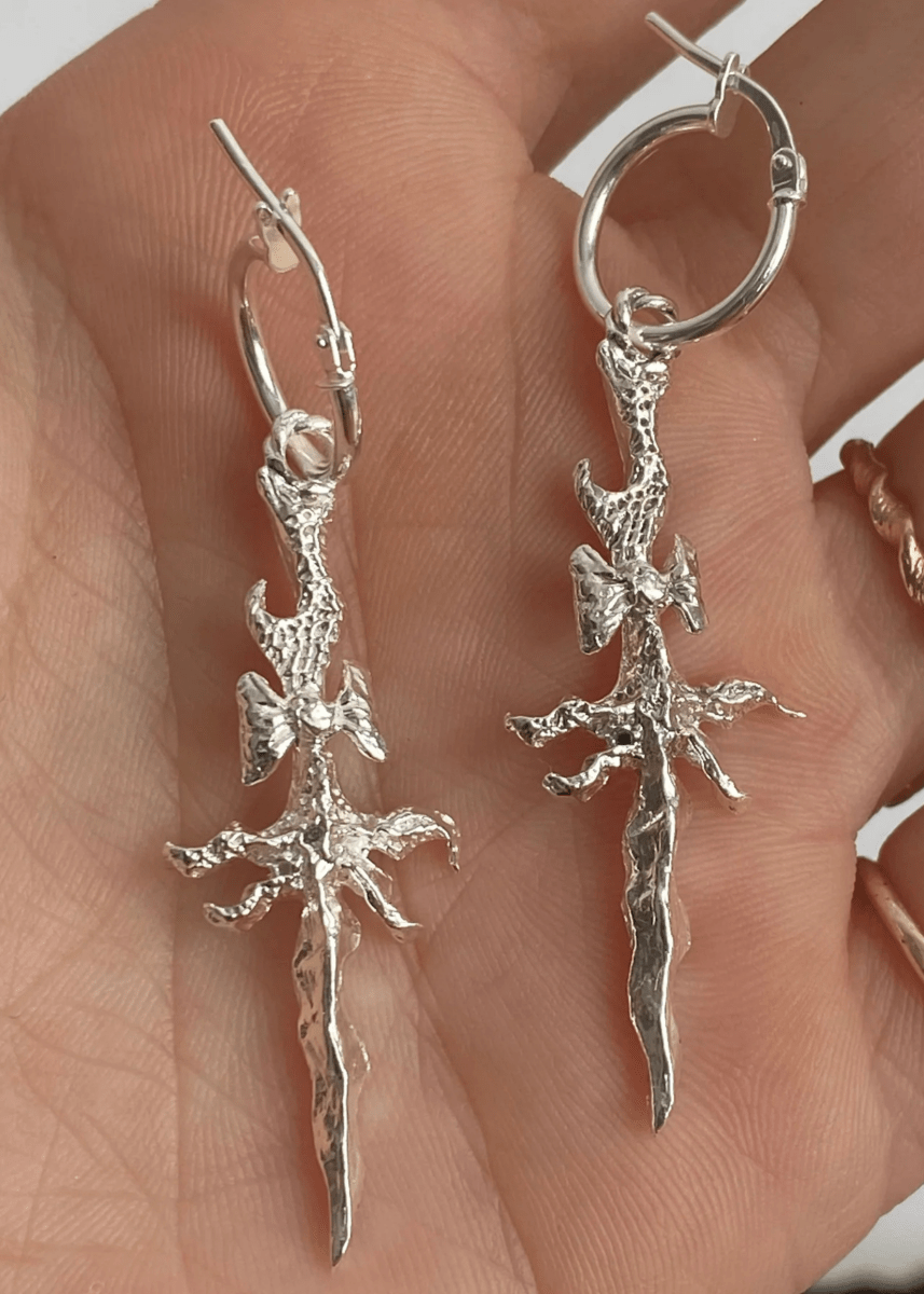 Boucles d&#39;oreilles Underwater Swords Bilak - Ex - voto