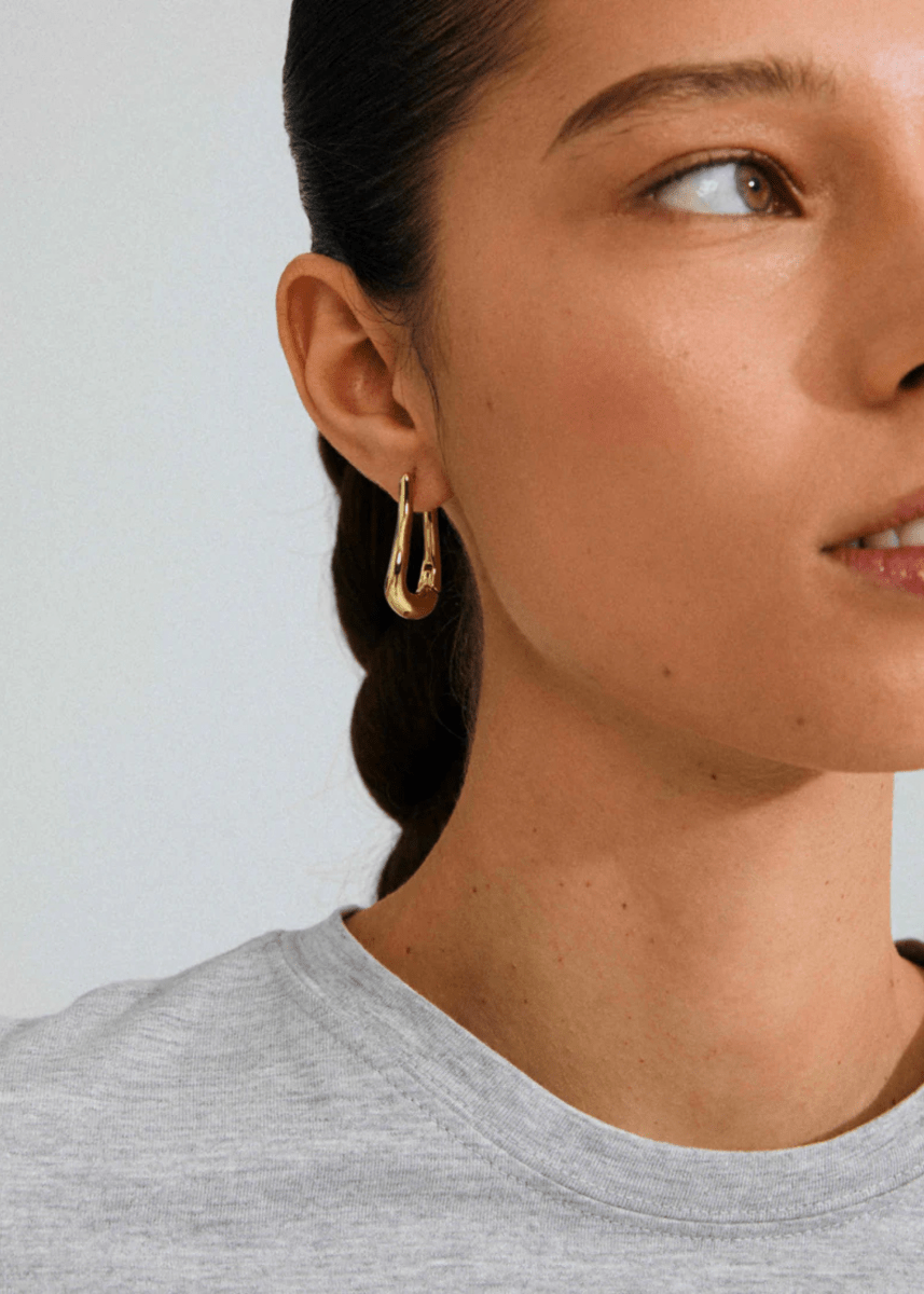 Boucles d'oreilles Unfold Pilgrim (Or ou Argent) - Ex - voto